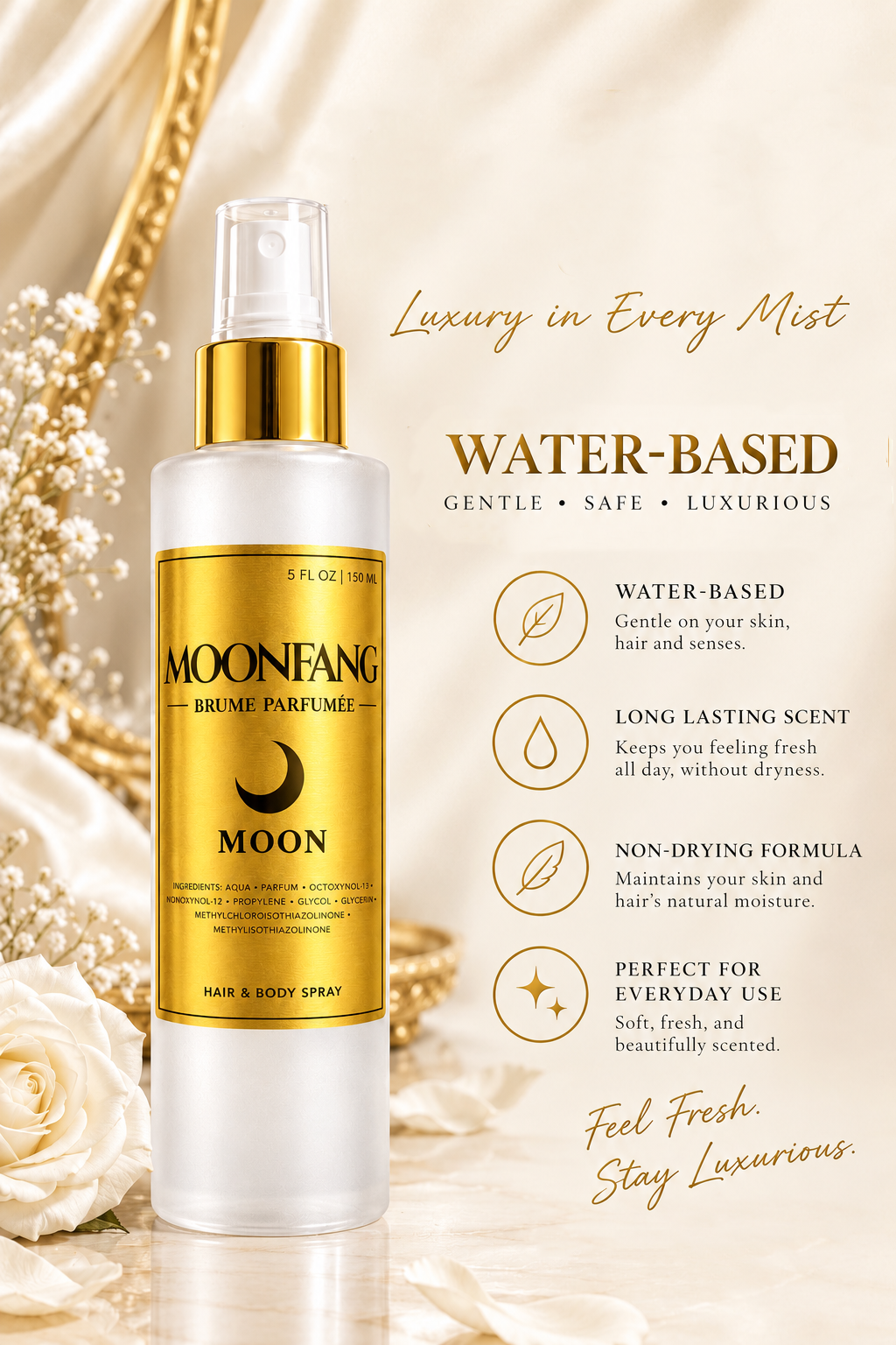 MOON (Hair & Body Spray) 5oz